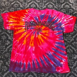 Flatbush Zombies Rap Pink Swirl Tie Dye Tee T-Shirt Size Large